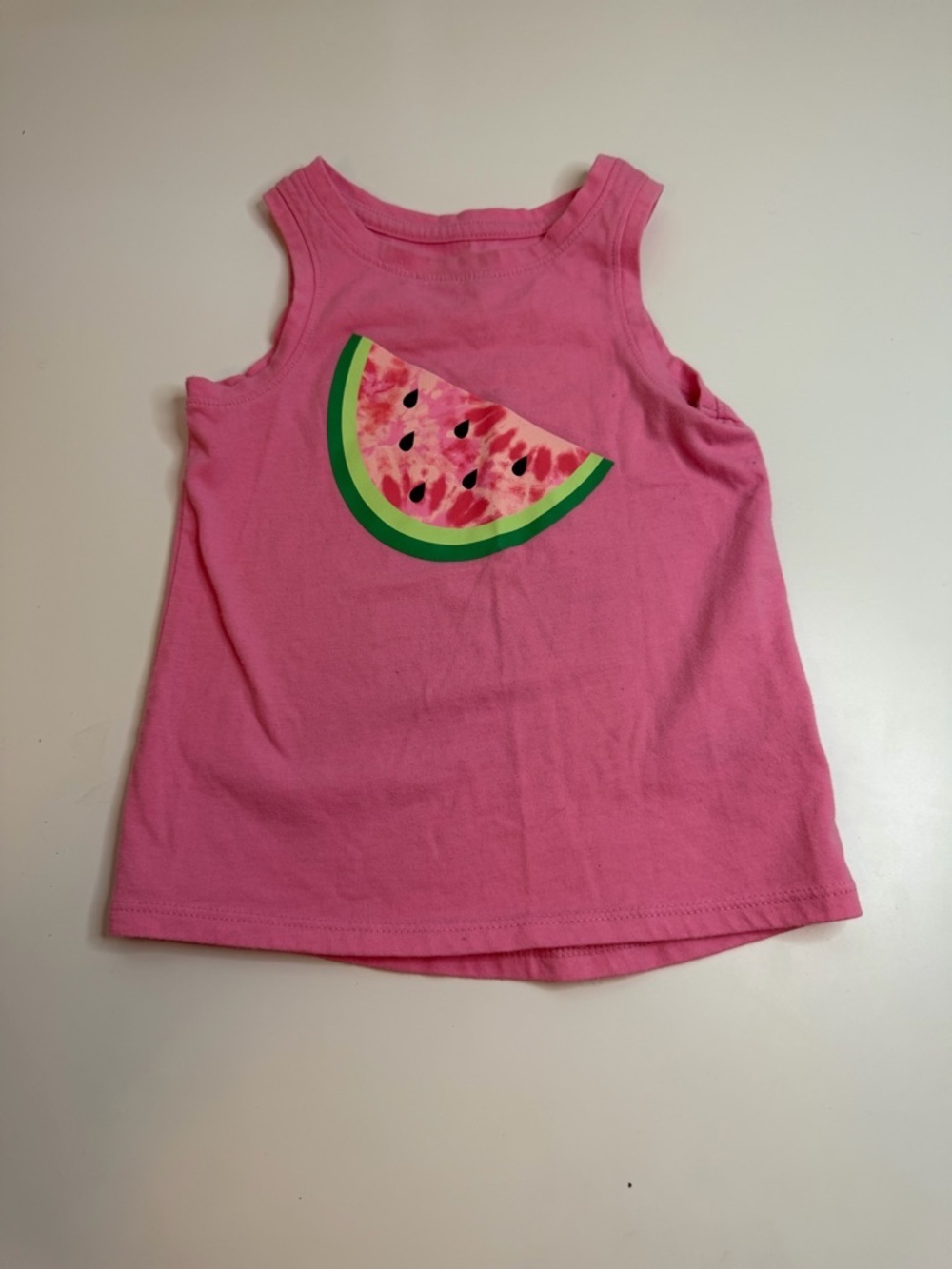 Cat & Jack Hot Pink Watermelon Slice Tank